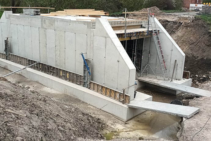 Ersatzneubau der Brücke über den Mühlenbach