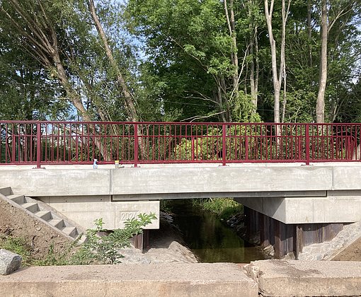 Ersatzneubau der Brücke an der Felsenmühle