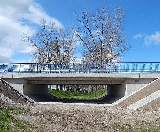 Neubau Straßenbrücke über die Espenlake
